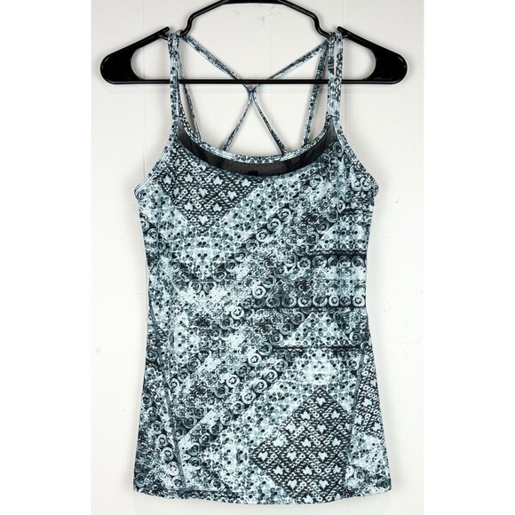 Gaiam Workout Athletic Yoga Exercise Built-In Bra Teal, Black, XS, Extra Small - Picture 1 of 5